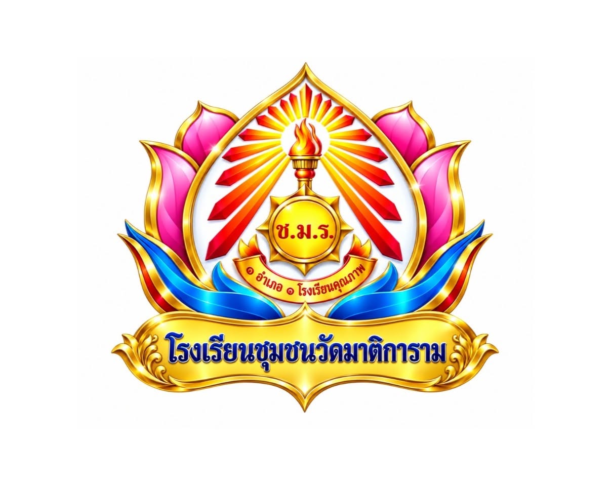โลโก้ โรงเรียนชุมชนวัดมาติการาม